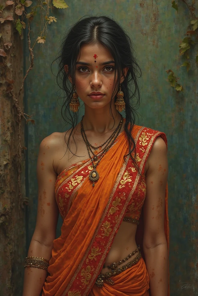 Indian bhabhi sleeveless saree hairy armpits bihari 