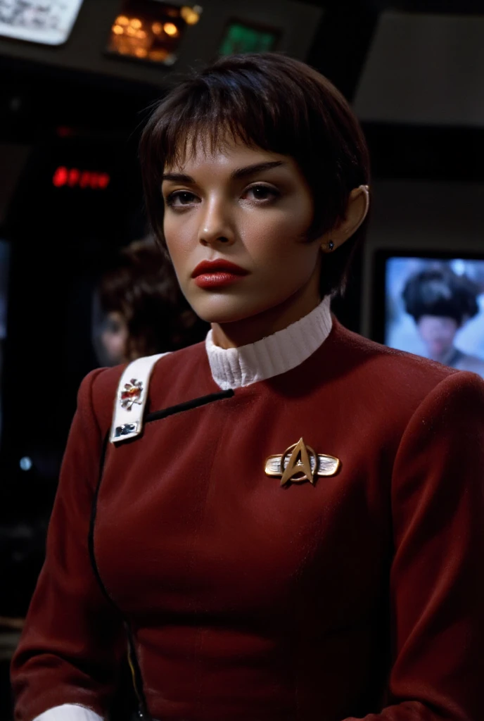 young woman in s1999unf with red sleeve<lora:S1999_small:0.8>