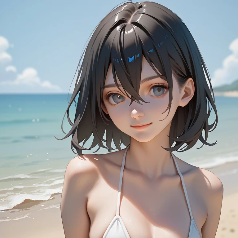 最high quality、masterpiece、超High resolution、(Photorealistic:1.4)、Highly detailed CG Unity 8k wallpaper、Detailed and complex、original、High resolution、Raw photo、(Perfect figure)、Detailed and complex,、Soft Lighting、high quality、Film Grain、Depth of written boundary、Hmph、Ultra-realistic、Color Grade、Dynamic Pose、Portrait、Japanese、Laughter、Lips、short hair,Front View Viewer、Natural soft light、With a girl、20-year-old、Whole Body Ezbian、solo、 student、University、Swimwear、bikini,Deep Shadow、cute、Beauty、Inconspicuous、Cold light 12000K \\ 、detailed and realistic、Skin Texture、Ultra-detailed、リアルなSkin Texture、(dramatic、Award-winning photo、信じられないほどのmasterpiece:1.3)、Open your chest wide:2.0、Browsing Caution、Pink Hair,