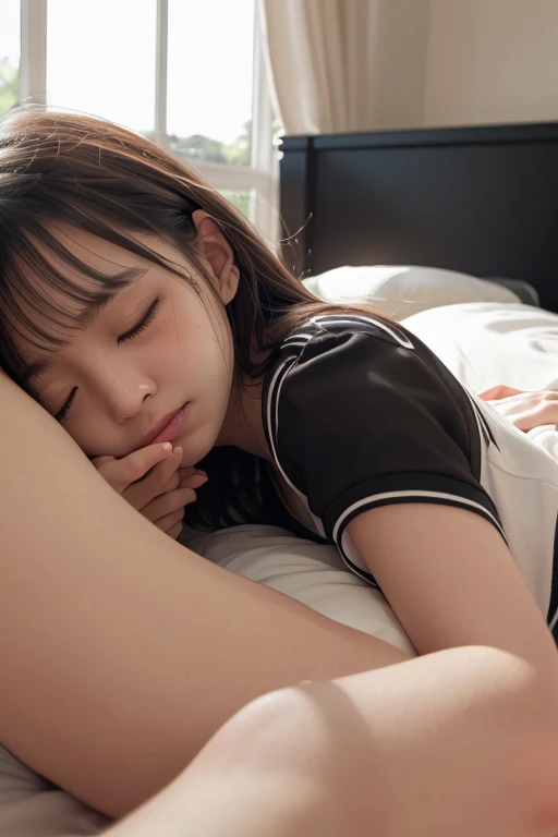 Daughter taking a nap