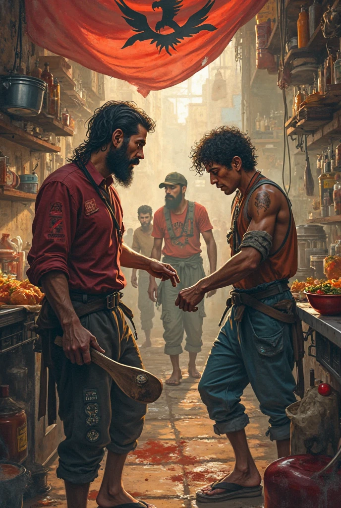 Insurgent thame kitchen with utensils
