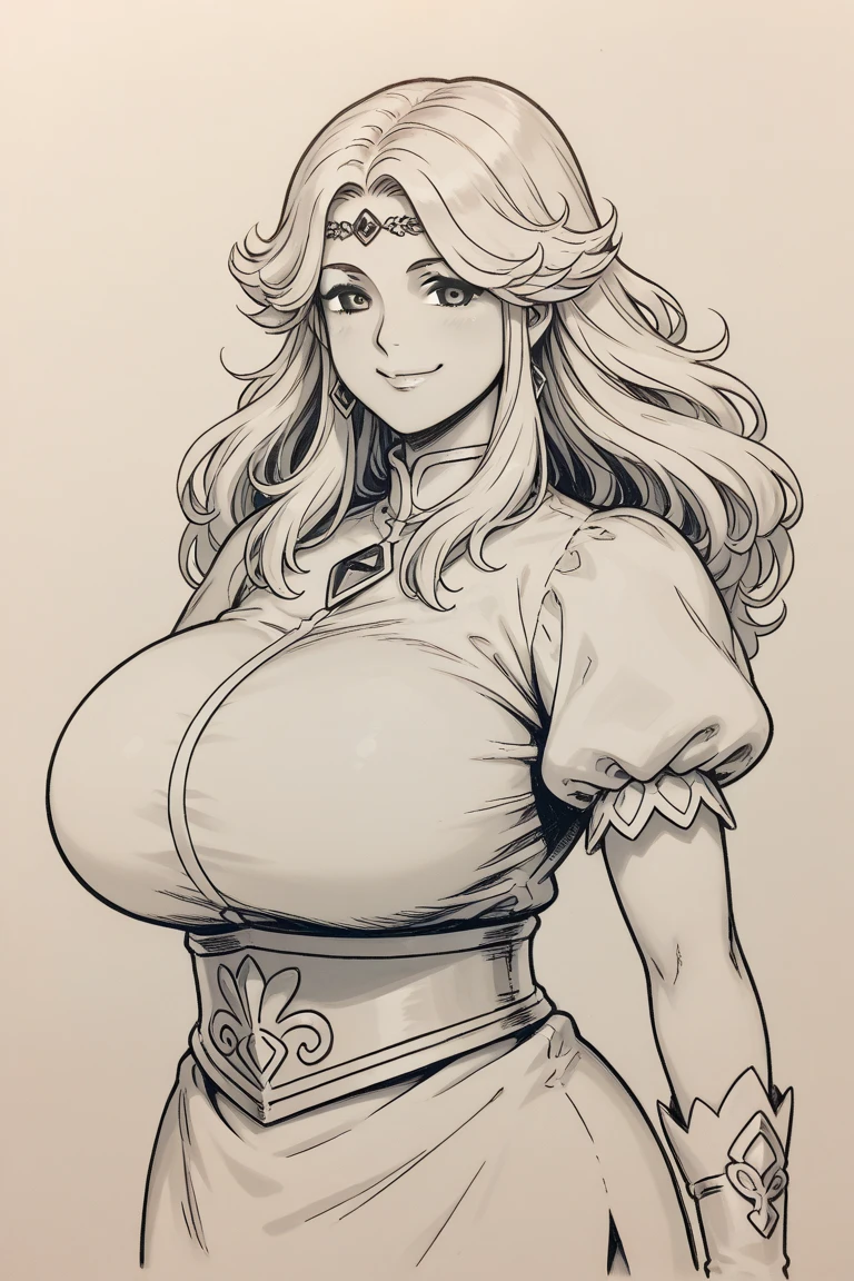 1girl (adult woman:1.2), (very_long_hair, white_hair:1.3) (portrait:1.3), (coloring book, masterpiece, realistic:1.3), (extremely intricate:1.2), (sketch, doodles, monochrome, lineart:1.2) (by WLOP:1.3), elegant warrior, a beautiful and graceful woman, with a slender and girlish figure, an oval and exquisite face, large and rous eyes, and a mass of hair, ((((Nearly nake, highly wrought ornaments that signify her rank and status, a mysterious medallion, ((ornate nipple catricate pasties)), jewelry, earrings, necklaces, ornate and extravagant crown, (intricate tiara:1.1), ((1girl)), thigh gap, sharp eyes, full body, only wearing jewelry, sexy pose, flirg with the camera, castle background, flower line drawing background, ((white background)), line drawing, ((((sketch, line art, (extremely intricate:1.2), monochrome, lineart:1.2)))), by frank cho and Adam Hughes, (((bare midriff, bare shoulders, bare thighs, bare chest, elegant hands))), toned stomach, waist chain, belly chains, (thong Crystal Body Chain Jewelry Harness), (nsfw:1.2), (nude:2), (huge bre:2)