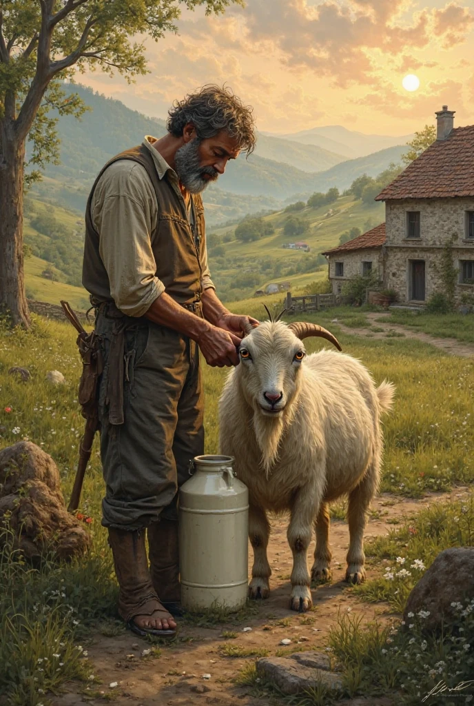 ছাগলের দুধ দহন