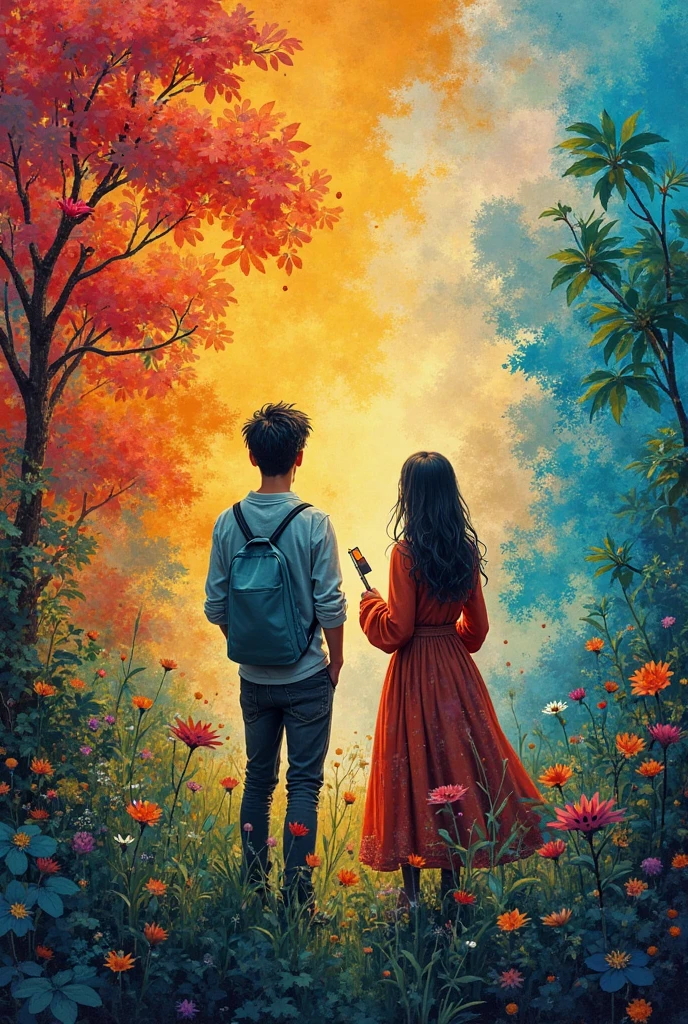 A flag as a country about creativity, that has a couple of colors etc