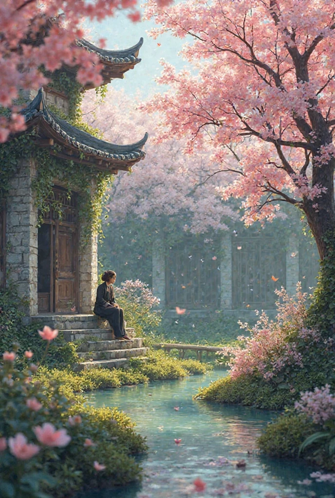 Chary blossom garden 