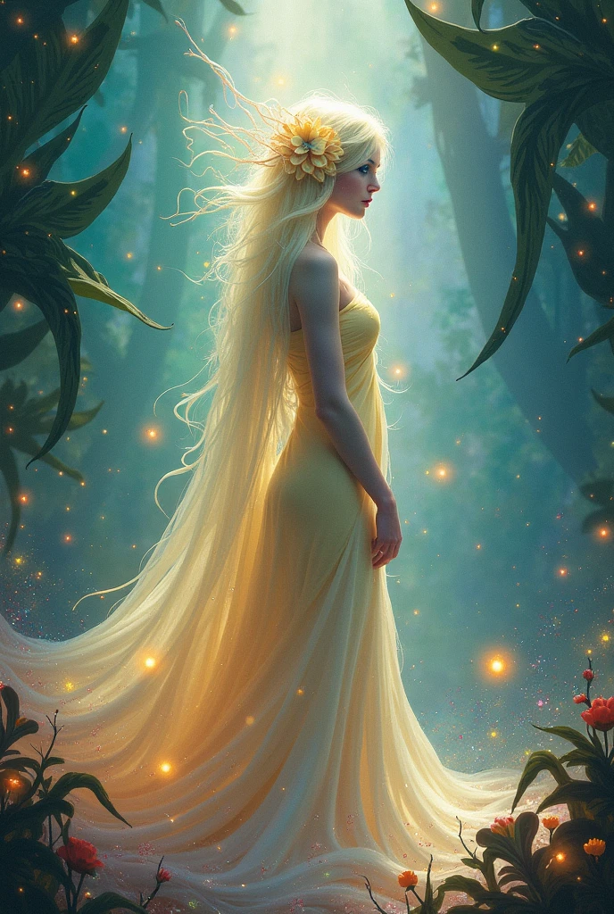 I want you to transform this image with harmonies and chromatic contrasts