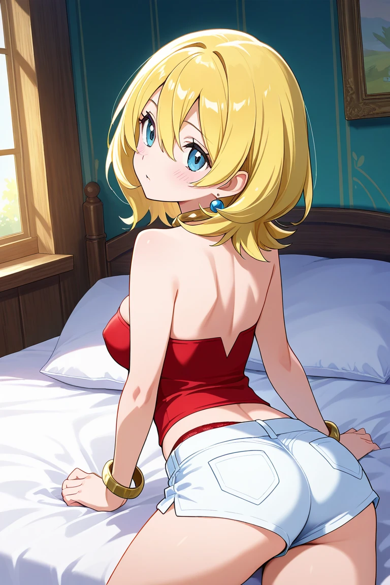 From side,Bedroom,lying ,,beautiful legs, beautiful slender things ,masterpiece, highest quality,1 girl,(((white panties,white bra))),
cyborg 003, blonde_hair,blue eyes,scarf,8k unity wallpaper,detailed eyes,detailed face,detailed skin,anime key visual, ,highest quality, High resolution, unity 8k wallpaper, (figure:0.8), (detailed and beautiful eyes:1.6), highly detailed face, perfect lighting, Highly detailed CG, (perfect hands, perfect anatomy),masterpiece,High resolution,perfect anatomy,anime key visual,Kyoto animation,(detailed and beautiful eyes,glowing eyes,detailed hair,detailed skin,detailed wear ),highest quality,unity 8k wallpaper,super dense skin,white skin,best quality,blurry_background,