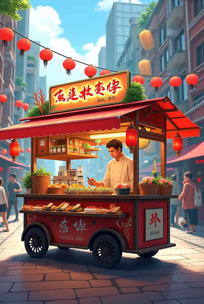 sushi and bento express food cart