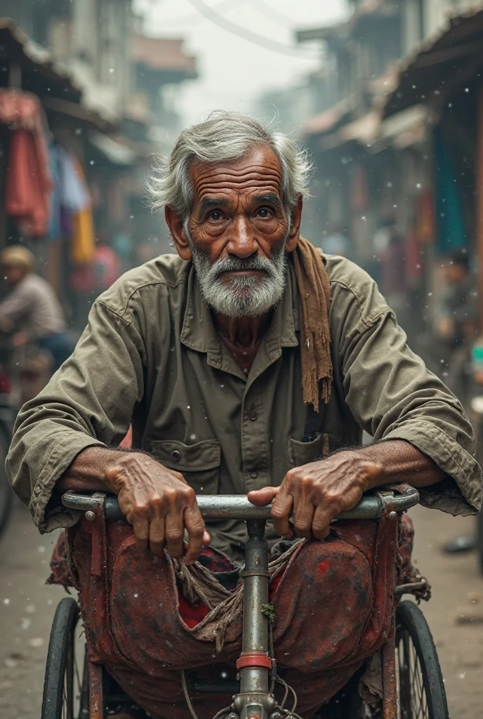 রিকশাওয়ালা বাবা, দুঃখী পরিবার