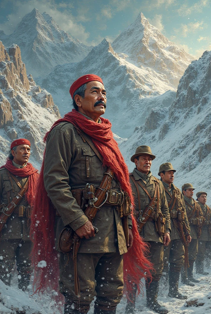 Heroes of Kyrgyzstan who sacrificed their lives for their homeland in 1945