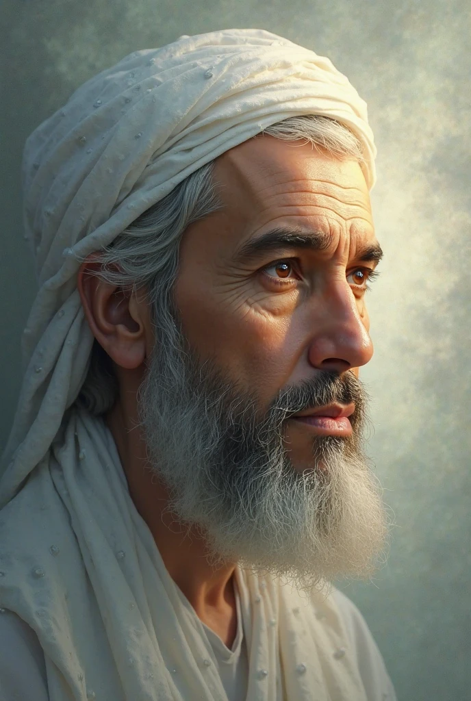 The face of the Prophet Muhammad in the most beautiful way