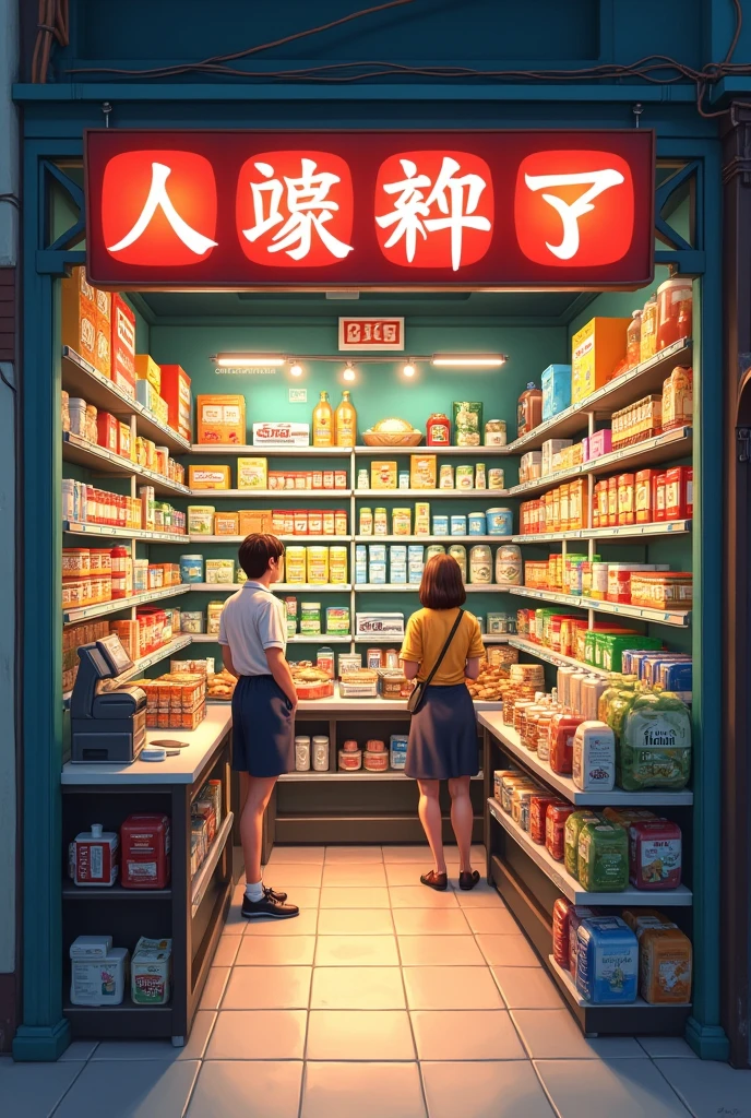 create a convenient store