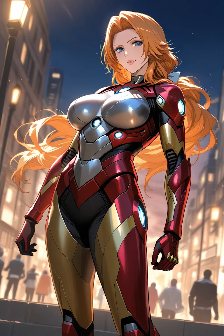 1female,15year old,Huge breasts, 独奏,Iron Man, Put on a golden Iron Man uniform,cyber punk style, Pornographic exposure,ln the forest, She has long flowing blonde hair, Bare genitalia,Sateen,Bigchest, From the front side, Wet curls, Sweating profusely,mostly cloudy sky,(tmasterpiece),(Very detailed CG unity 8K wallpaper),best qualtiy,cinmatic lighting,detailed back ground,beatiful detailed eyes,Bright pupils,(Very fine and beautiful),(Beautiful and detailed eye description),ultra - detailed,facing at camera,A high resolution,ultra - detailed),Very long hair,standing on your feet,Emotive expressions,Open-mouthed,Chest sagging,nakeness, Expose the genitals,revealing breasts,Camel toes,with no underpants,extremely large bosom,Extremely colorful,Most detailed,fully body photo,The face is well lit(The whole body is like 1.4)