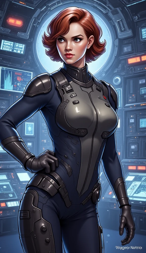 mass effect, femshep, cleavage. hips