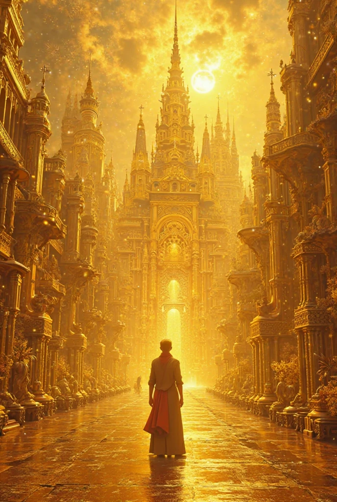 A first hand view of a city paved with gold
