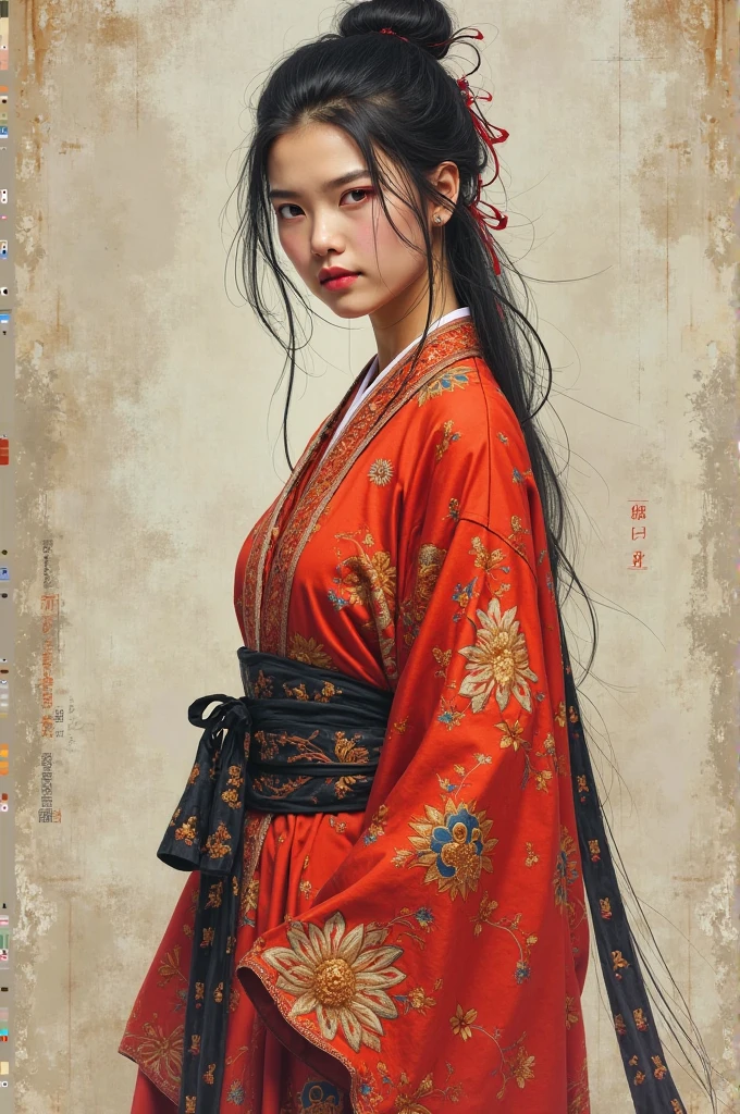 Girls don't wear asian clothes
