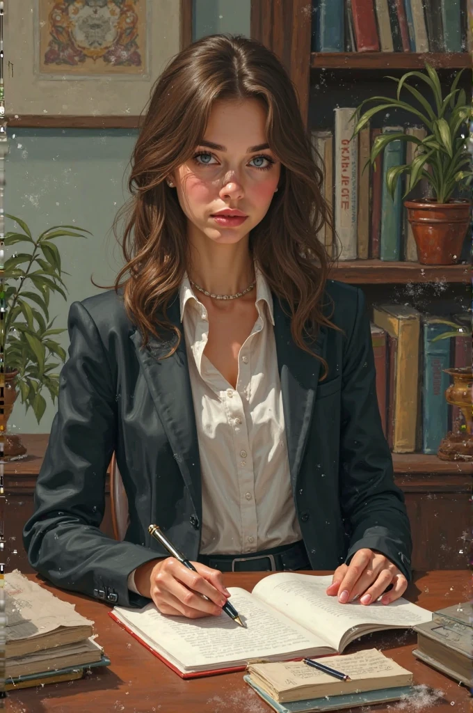  Create a cover for a book . Putting a Woman Procrastinating. Book title: Procratination: The Cultured Face of Anxiety.
