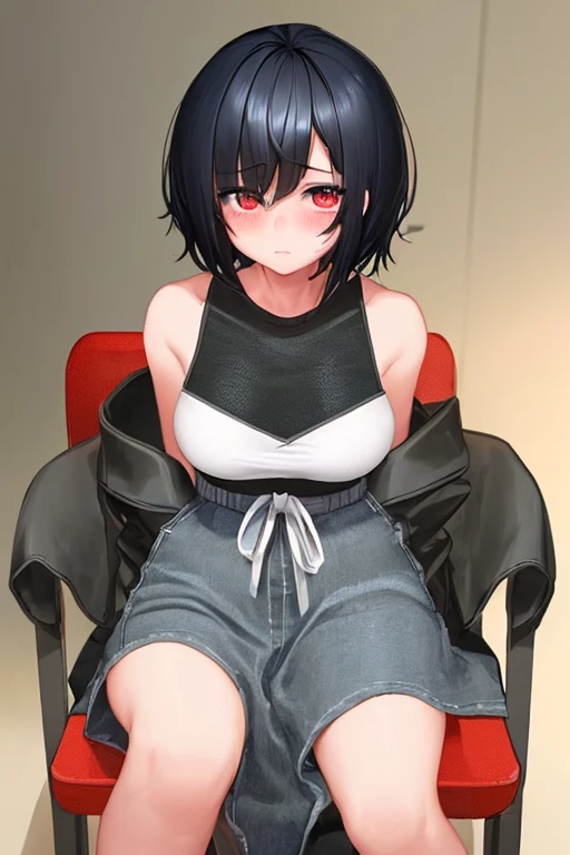 Cat ear、work、Looks very painful、Small face、adult、Very embarrassed look、((Big Breasts))、Very impatient、Trembling、Sweating、Are pregnant、disease、abdomen、abdomen、Wearing a dress、Show only your belly、Last month of pregnancy、１One navel、Sitting on the sofa、((破裂しそうなabdomen))、((((((巨大なabdomen)))))))