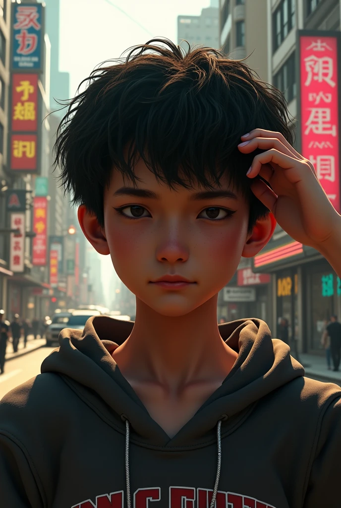 Make this image look like GTA San Andreas