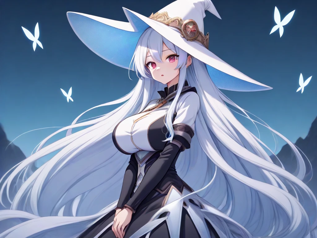 <lora:yileina-10:0.8>,lyileina,witch hat,light smile,larger breats,best quality