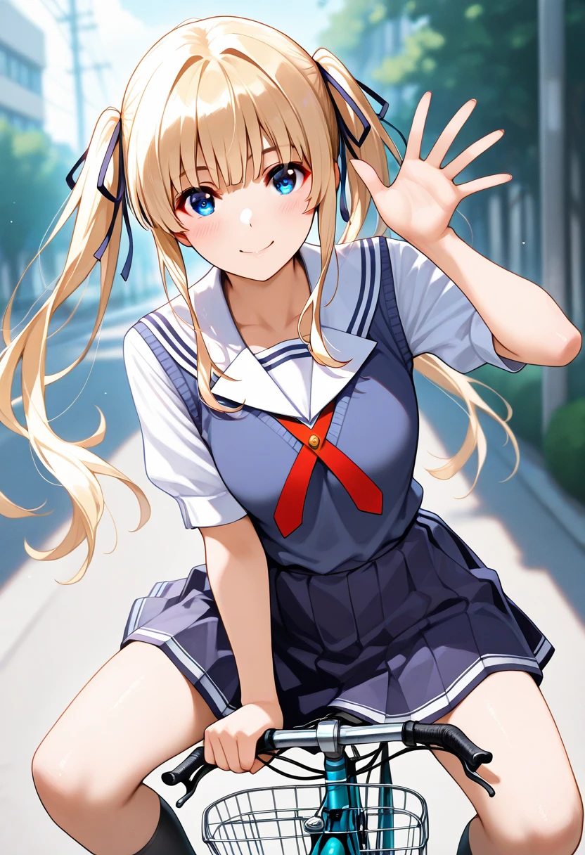 Lewdな女学生、((13才のGirlの自慰))、field、garden、grass((NSfW Vibrator Inserted and Vibrated))、Ahegao、pleasure、Climax、Agony、Lewd、Ecstatic expression、童顔で幼いGirl、((Love juices are dripping down her thighs、No pussy juice々leak))バイブの刺激にAgonyしイク、Drunken eyes、((A young with a baby face、Lower grades of elementary ))Long twin tails、Blue ribbon、Brown Hair、Soft Hair、Elementary school girl