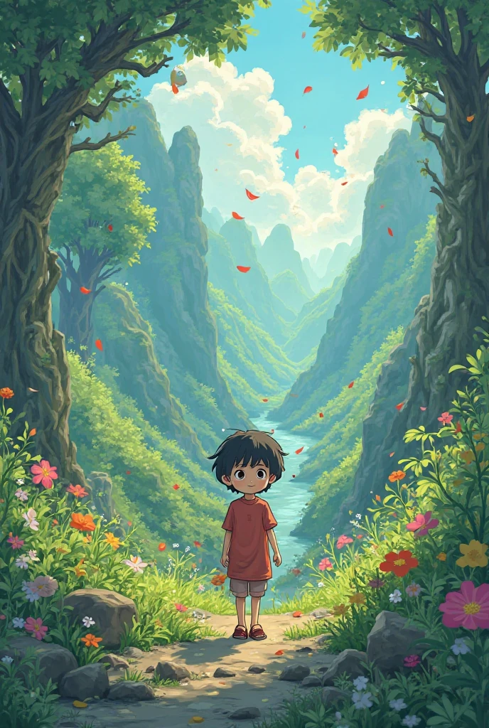 Hello, could you give me an image in the best style of Studio Ghibli?