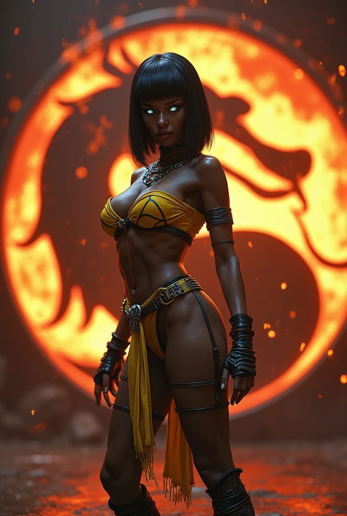 portrait of medieval assasin female, surrounded by magical haze and fiery flashes, artistic pose, (onepiece matte fabric tightly fits the young sexy body:1.5, no underwear), soft white skin, slightly muscular slim body, long naked legs, naked arms, sexy decollete, medium voluptuous breast, thin waist, Charlize Theron face, black hair, (black hooded head), anatomically perfect, ((Best quality)), ((masterpiece)), (highly detailed:1.3), realistic, photorealistic, raw photo, medium contrast.