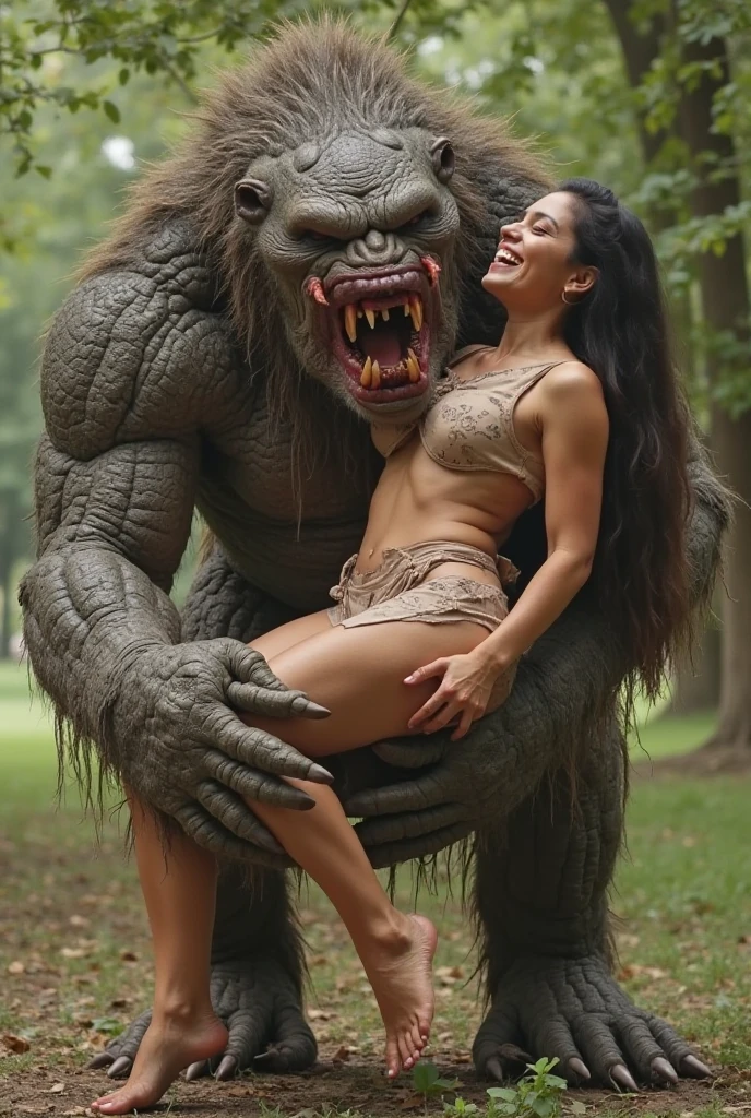 ((((masterpiece)))), ((unity 8k wallpaper, photo realistic, detailed face, cinematic light, ultra-detailed, best quality)), nsfw, bdsm, very beautiful girl, nardack, beautiful face, bangs, ((empty eyes, open mouth, looking up)), ((toned body, abs, pec)), (skinny), ((thin waist)), silver bikini armor, battle boots, (((fight monsters, dead, after sex, cum))), on the city, full body Shot
