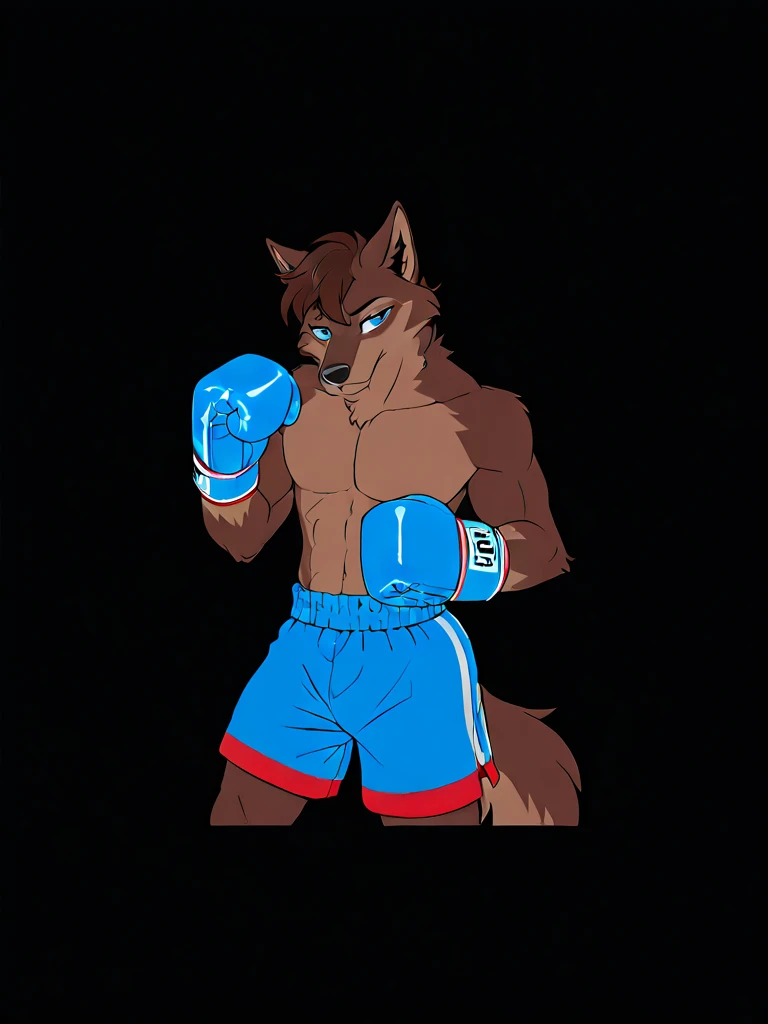 Make a shirt with blue flames and an angry Pitbull on it