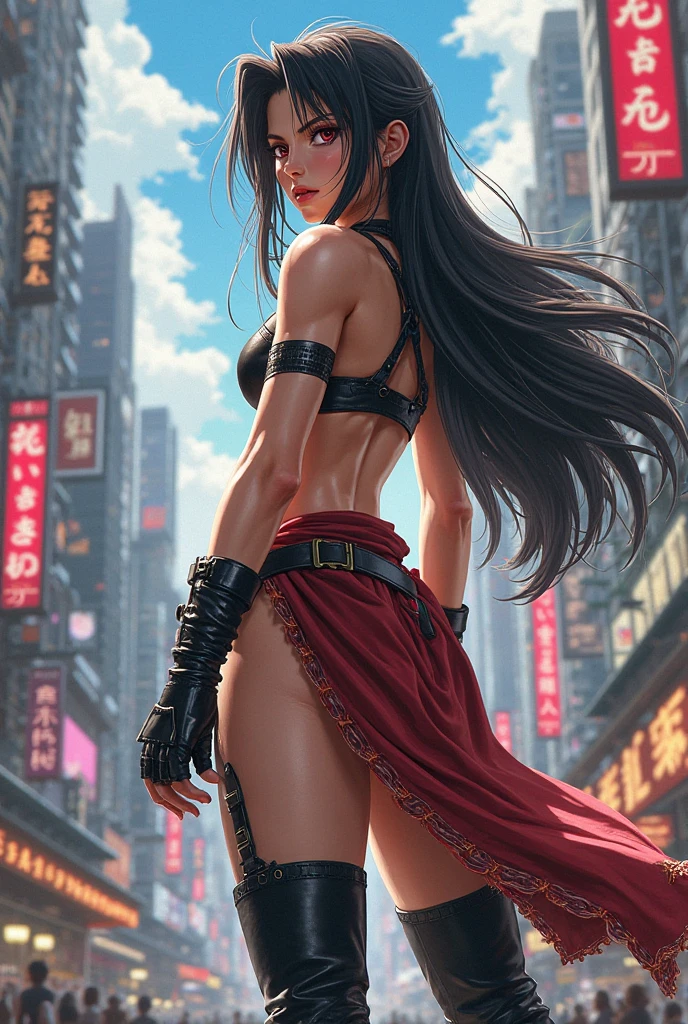 ((masterpiece)), ((Best Quality)),(photo realistic), lake, Starry sky, Moon, Moonlight, (Bathing Woman), Beautiful, (26 years old),1girl in, (Attractive waist circumference), (Attractive thighs), (Wet skin), Pulled back hair,wide forehead,(Wet hair), (wide-hips), (Shot from behind:1.4), Perfect limbs, (thong with jewelry), (flat chest:1.4), black medium hair, (Ecstasy),Looking back, Outstanding proportions, Necklace, Accessories, (muscular), (Detailed face), (Detailed beautiful eyes), (Big eyes)