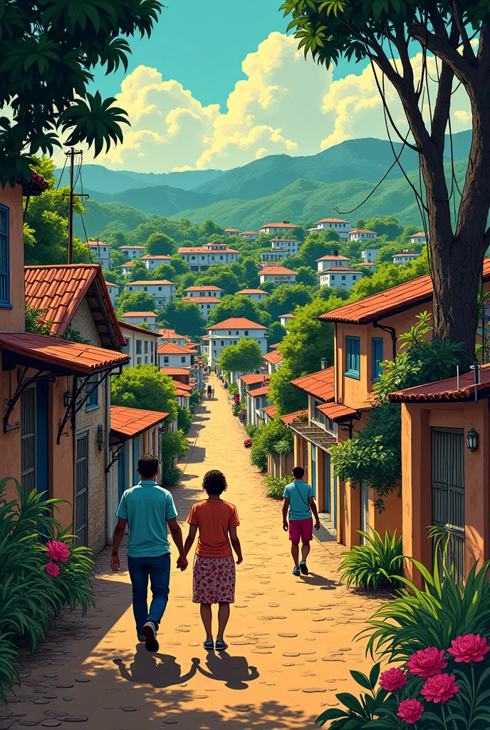 Comic of the play " One Hundred Years of Solitude "