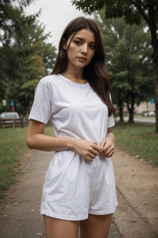 cotton clothes on green grass