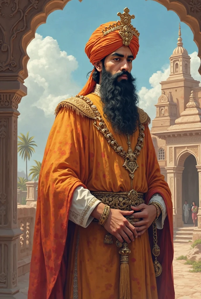 This is a story about a king and his kingdom, set in a small village nearby. The king’s name was Maharaj Veer Singh, and he was known for being a just and brave ruler. His subjects loved him dearly because he always worked for their welfare.

Maharaj Veer Singh had a grand palace that was famous for its grandeur across the land. However, the king harbored a doubt in his heart. He felt that his wealth and power were not bringing him true happiness. One day, he decided that he would go among the people of his kingdom and see himself through their eyes. Disguised in common clothes, he left his palace and ventured into the village.

In the village, there was a small temple where people gathered every morning to pray. The king visited it as well and observed how the people prayed with such devotion and reverence. He then asked an elderly sage, "What do you think brings true happiness?"

The sage smiled and replied, "King, true happiness lies within your heart. The more you do for the people, the more happiness you will find. As long as you use your power only for yourself, you will never be content. But when you help others, that becomes your real strength."

The king listened carefully and understood. The very next day, he set out to ensure the welfare of his people in every corner of the kingdom. He introduced reforms in agriculture, education, and healthcare, and gradually, peace and prosperity spread throughout the land.

Maharaj Veer Singh learned that true greatness and happiness lay in helping others. Because of this, he became an ideal ruler, not only for his kingdom but for the entire region.

Moral of the story:
True happiness comes from helping others, and when we focus more on others’ well-being than our own, that becomes the real success of our lives.








