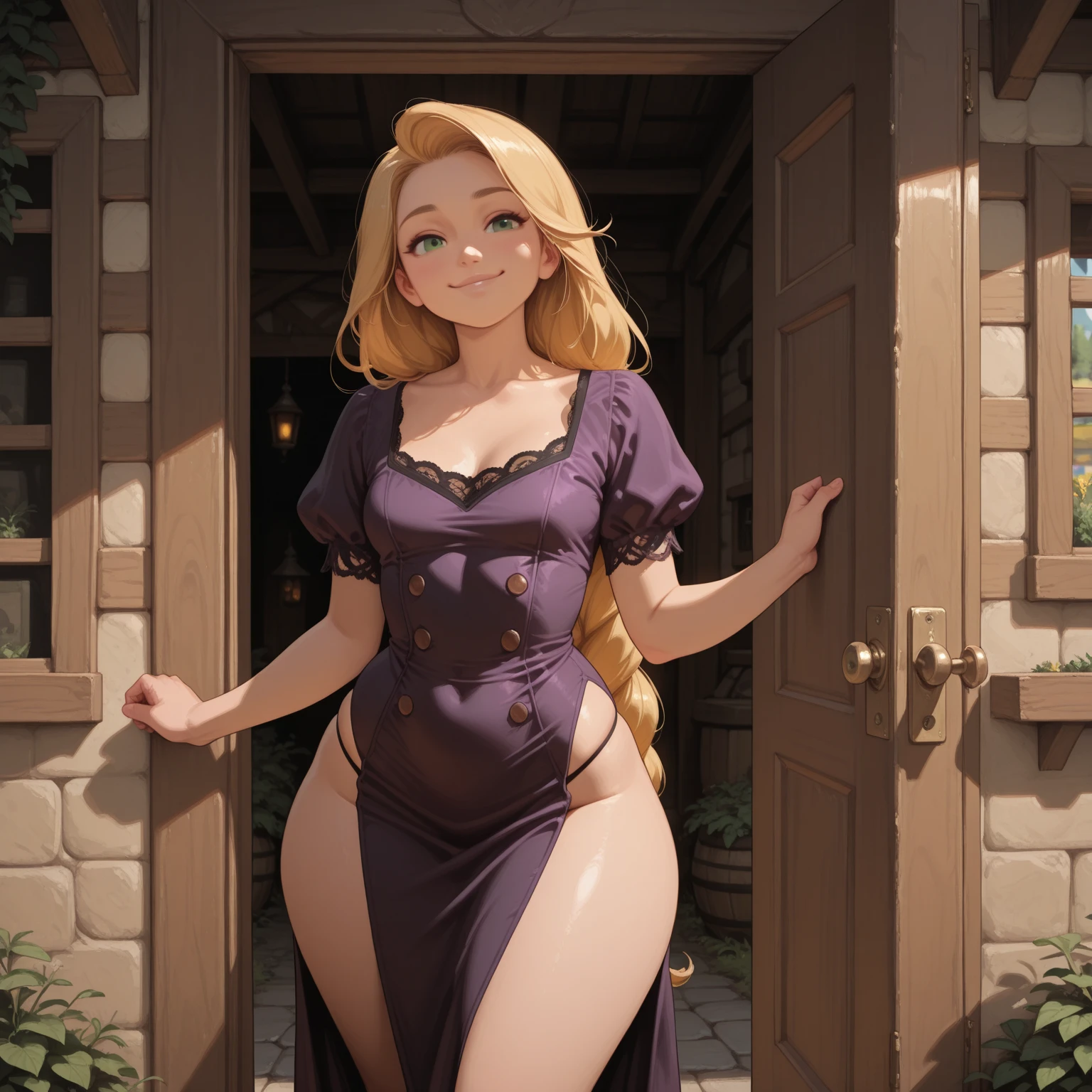 Princess Peach (Princess Peach),Viewers beware!,1 girl,,,chest,尖ったchest,chestの谷間,Underbust,Side Bust Barbosa,(blush),((Embarrassing)),((naked,nude))round 1(((chestを持ち上げる)))((Exposed stone wall in the passage)巨大なchest)Transparent body