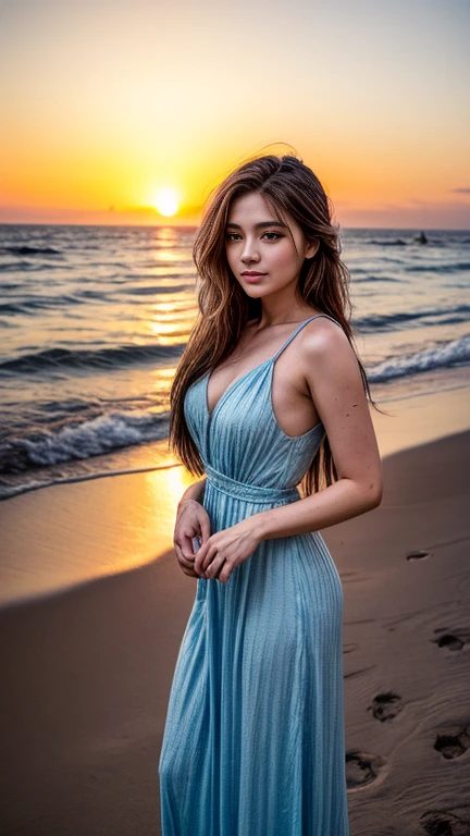 Ray tracing, 8k resolution, masterpiece, photo realistic, realism, forest, beach, sunset, waves, lightning, thunderstorm, realistic lightning
Standing in the waterfalls 
girl, teens, tomboy, beautiful big ????, flat ?????, bitting lip, blue eyes, long straight hair, perfect skin, flat stomach, short camisole ???? red dress, no top, ????, dark camisole, loving embrace,  passion, desire