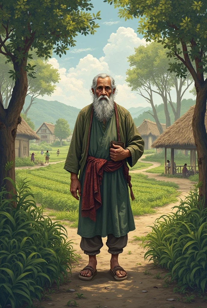 In a small village in Natore, there was an old farmer named Motahar Mia.