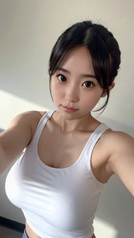 (((Plump body:1.3)))、((Highest quality、8K、masterpiece:1.3))、((Genuine、photoGenuineistic))、(((Flying debris、RAW Photos)))、(((Twin tails)))、(((Sports Bra:1.2)))、(((超Genuineな脇のシワ:1.4)))、(((Underarm:1.4)))、(((Raise your arms to show your sides)))、(((She is small)))、Angry face、Upper body shot only、(((両Underarmを見せてください)))