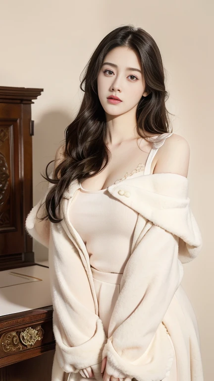 Midi Dress Solid Elegant Women's Clothing Lady Style Halterneck Diamond Strap Backless Ruffles Trumpet Robe Sexy Party Vestidos, front view, like Korean female idol