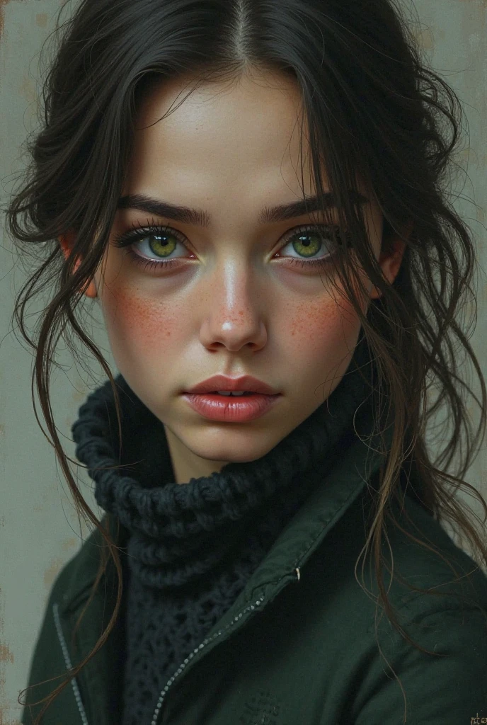 Make the character Alya from alya hides her feelings in Russian 