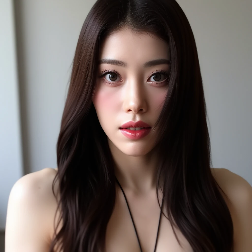 8K, Ultra-realistic, masterpiece, The best quality at its best, Super detailed, High resolution, Random Background, (One woman), huge breasts, thin waist, wide hip, night、深night、Pitch black、nightの森、In the dark forest、Outdoor、moonlight