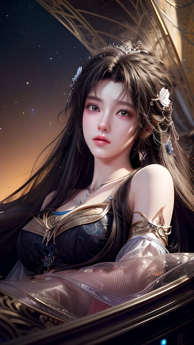 A masterpiece , top quality, best quality, official art, Beautiful and beautiful:1.2, 1 Girl:1.3, Extremely Detailed, Fractal Art:1.3, colorful, Highest Detail