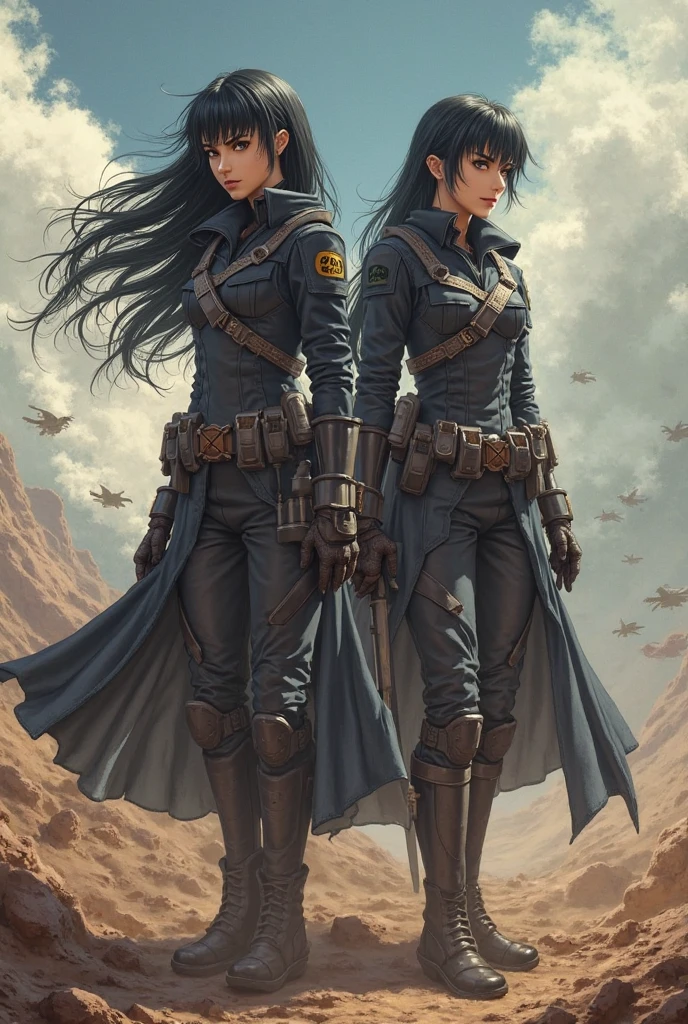 How Mikasa and Mari Kurihara the character like this and in the attack on Titans uniform please 😭