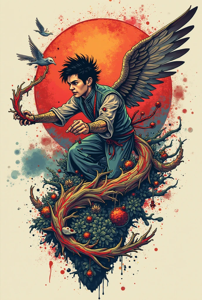  but animated, As for a tattoo 