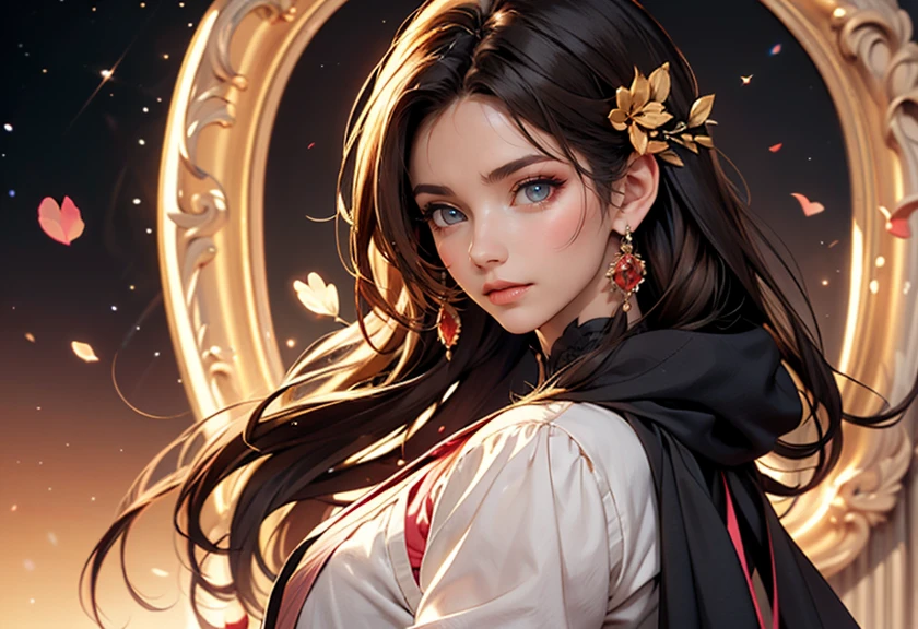   Cute old girls  , height: about 160cm,  brown eyes,  bright and beautifully colored clothes ,  long straight black hair , masterpiece, 最 High Quality , 超 High Quality ,  High Quality ,  vodel dbz, ultla vodel dbz,   It's ridiculous, 4k, 8K, 16K,  More details,  Complicated Details,  amazing shading,  high contrast ,  realistic, photo  realistic, RAW de 8K ,  de 8K ,  super accurate illustration ,  Move,   complete anatomy ,   Correct Anatomy  ,   perfect proportions ,  perfect face ,  perfect hand ,   perfect legs , Perfect Buds