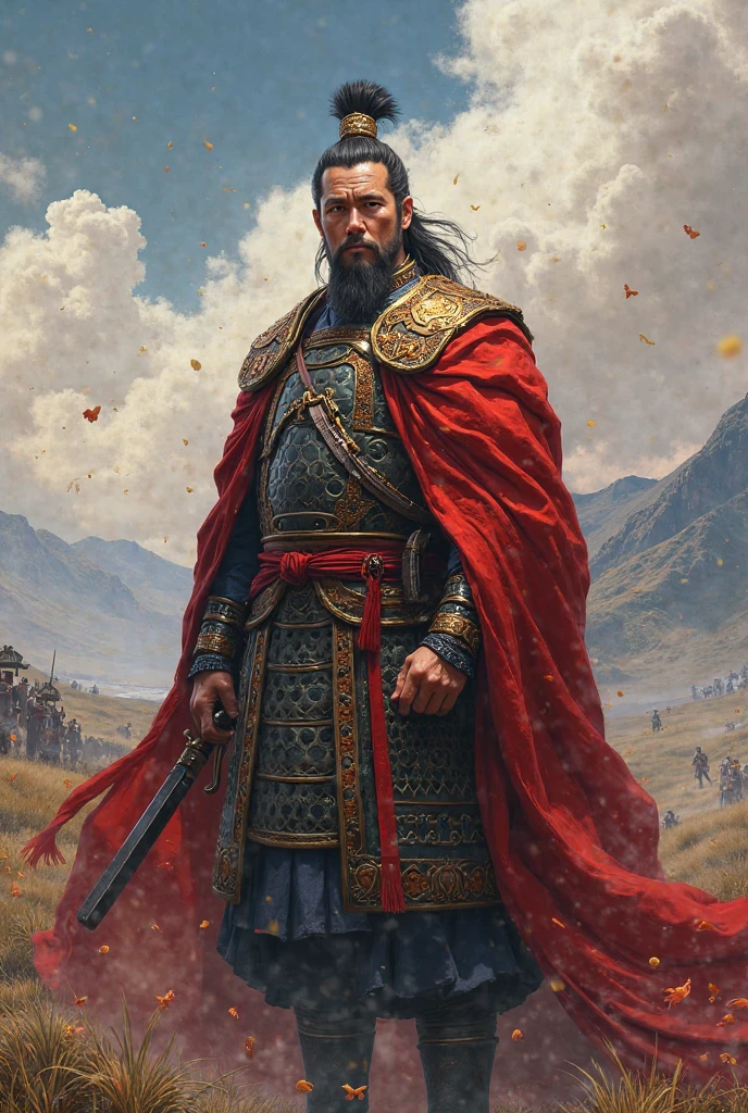 Chinese General Yue Fei of the Song Dynasty