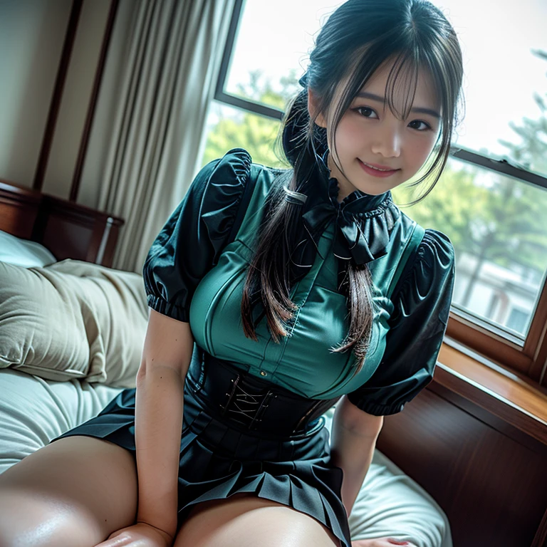 ((Photo, Live Action, Best Quality, Best Quality, 4k)) on all fours, detail, plump buttocks, wet thighs, teenager, ((Asian)) groin full view