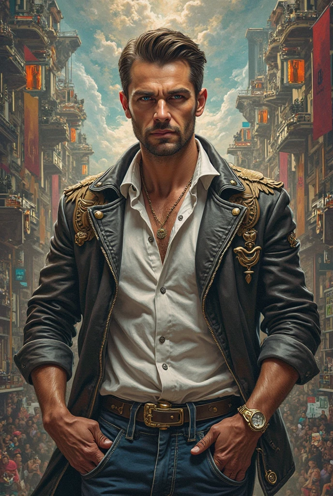 with more elements and a men