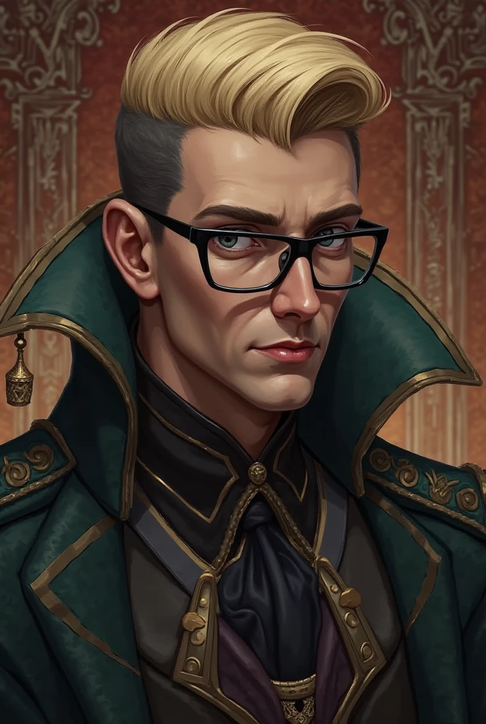 Ich bin der köing Nordsandin 👓 blonde  ?????? Haar kurz
 