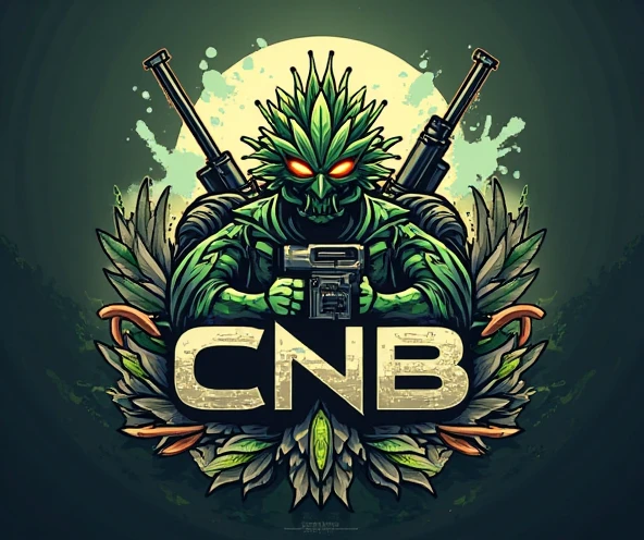 an aggresive and vulgar logo for an esports team named "nashedi"meaning some one who has addiction of drugs and alcohol and weed the logo should must contain the name of the team nashedi