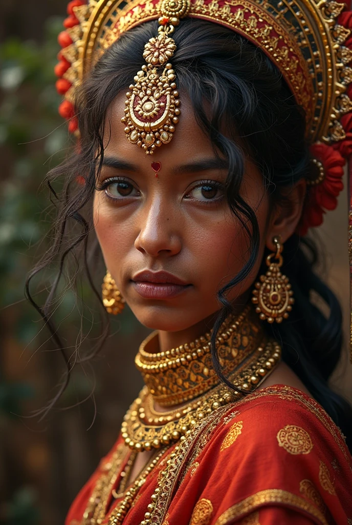 The real face of Maa Pitambara 